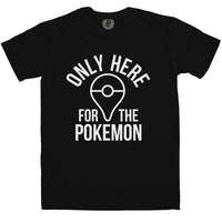 Thumbnail for Only here for the Pokemon Graphic T-Shirt For Men 8Ball