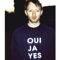 Thumbnail for Oui Ja Yes Mens Graphic T-Shirt As Worn By Thom Yorke 8Ball