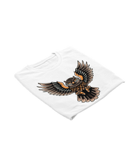 Thumbnail for Owl Tattoo Design Adult Unisex T-Shirt For Men 8Ball