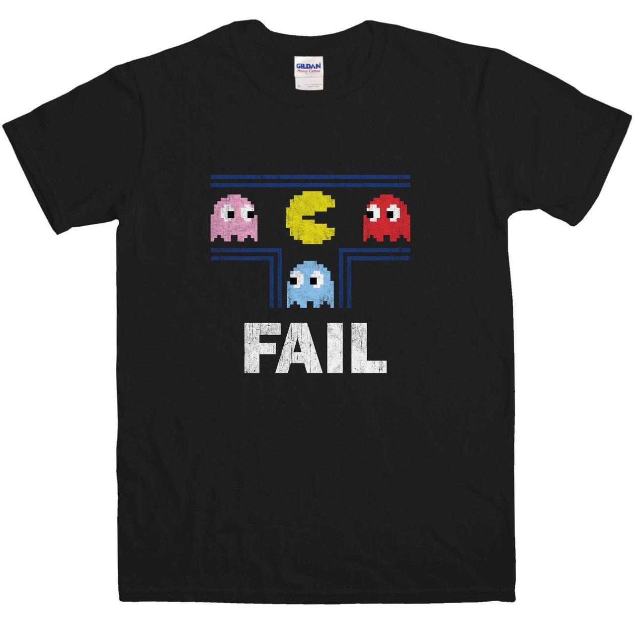 Pac Man Fail T-Shirt For Men 8Ball