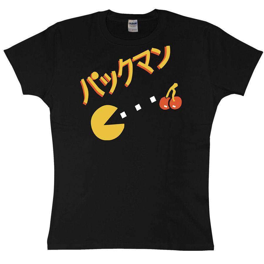 Pac Man Japanese T-Shirt for Women 8Ball