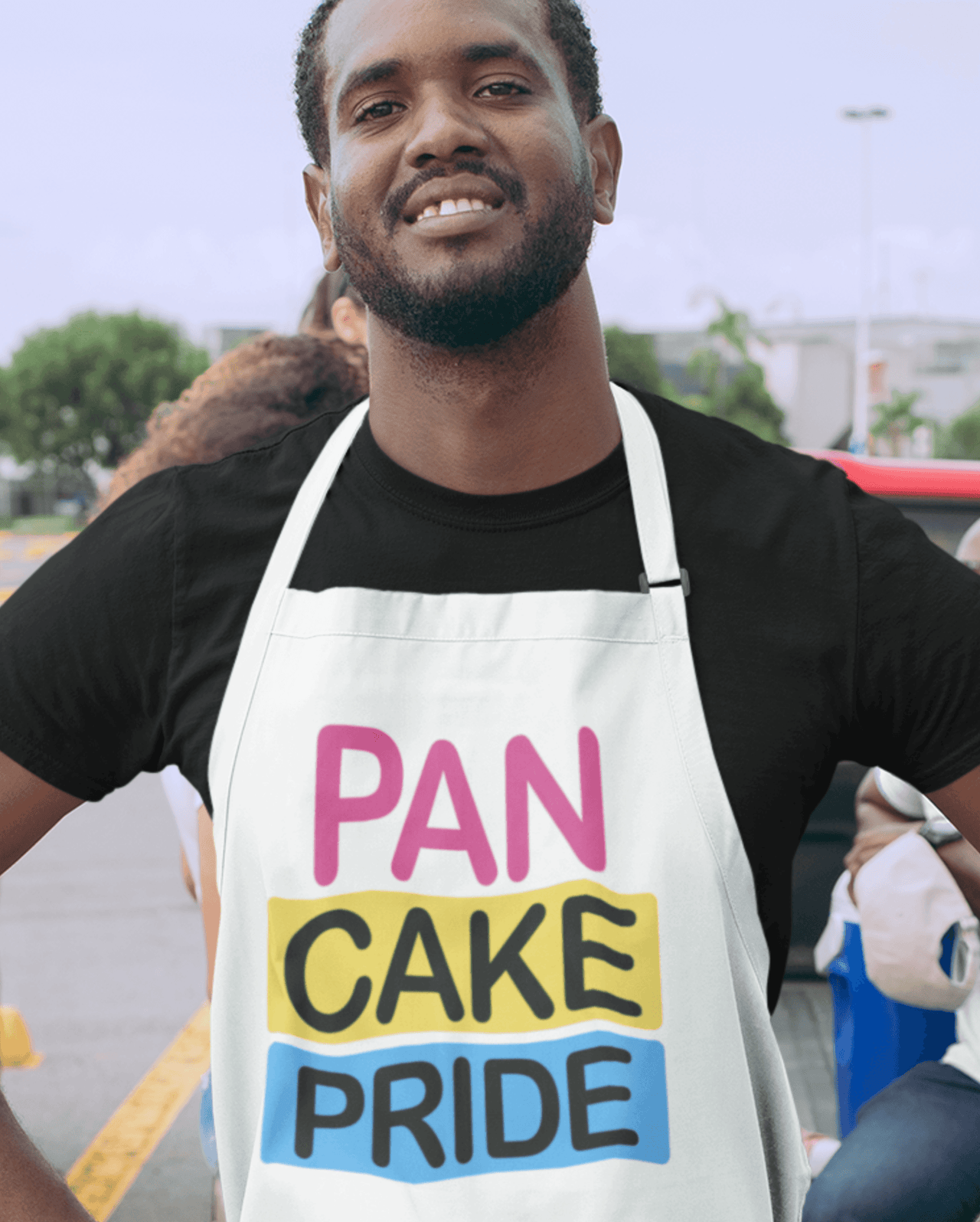 Pancake Pride Pancake Day Cotton Kitchen Apron 8Ball