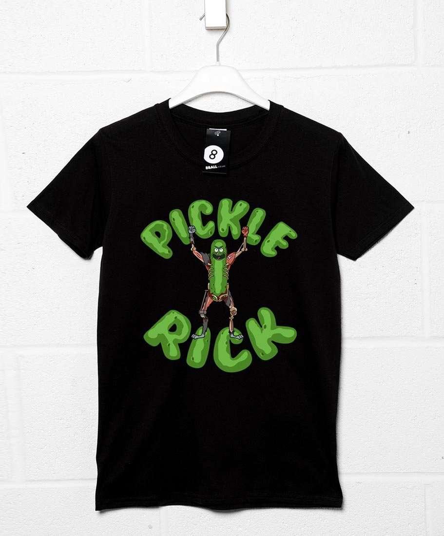 Pickle Rick Graphic T-Shirt For Men 8Ball