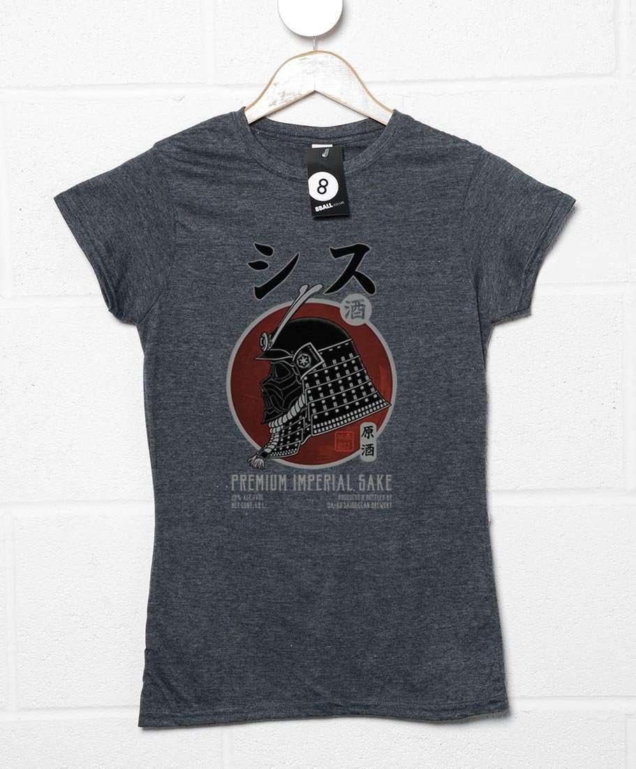 Premium Imperial Sake Fitted Womens T-Shirt 8Ball