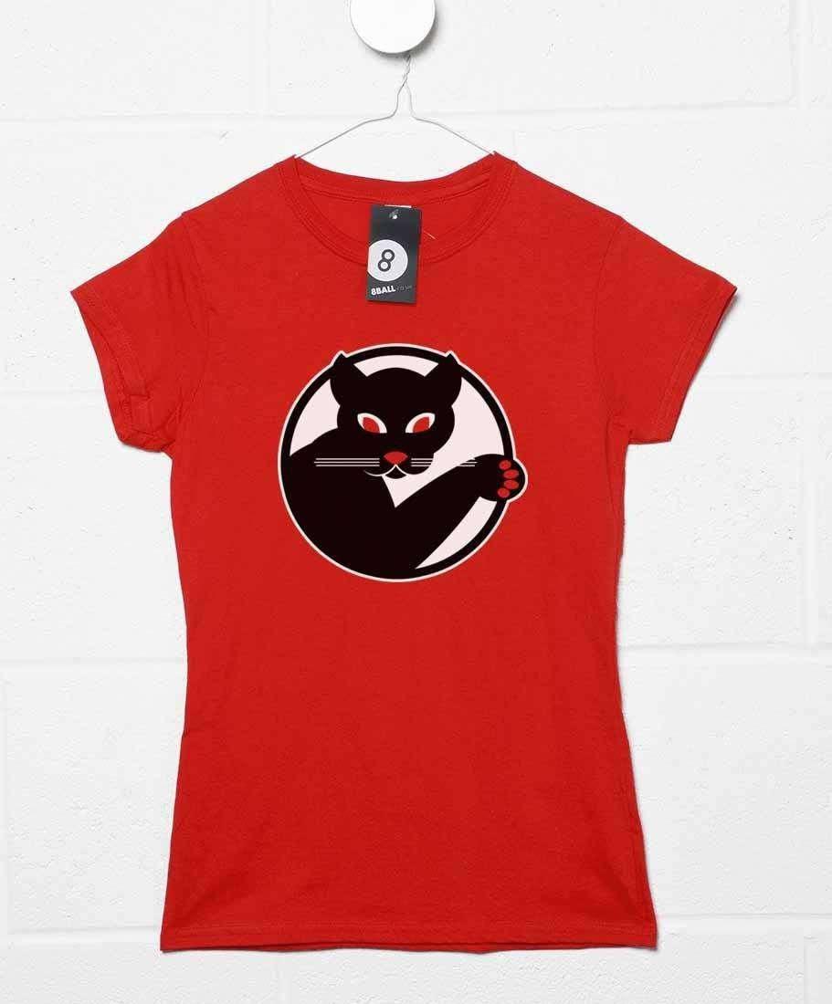 Pussycat Womens Fitted T-Shirt As Worn By Kim Gordon 8Ball