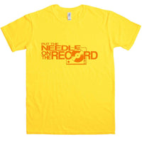 Thumbnail for Put The Needle On The Record T-Shirt For Men 8Ball