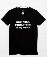 Thumbnail for Running From Life Unisex T-Shirt For Men And Women 8Ball