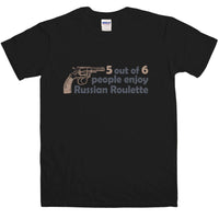 Thumbnail for Russian Roulette Unisex T-Shirt For Men And Women 8Ball