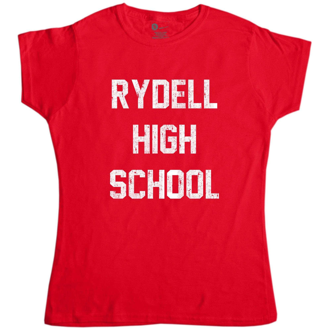 Rydell High Gym And Track Womens Fitted T-Shirt, Inspired By Grease 8Ball