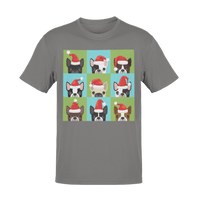 Thumbnail for Santa Hat Pugs Christmas Kids T-Shirt 8Ball