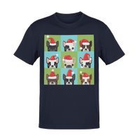 Thumbnail for Santa Hat Pugs Christmas Kids T-Shirt 8Ball