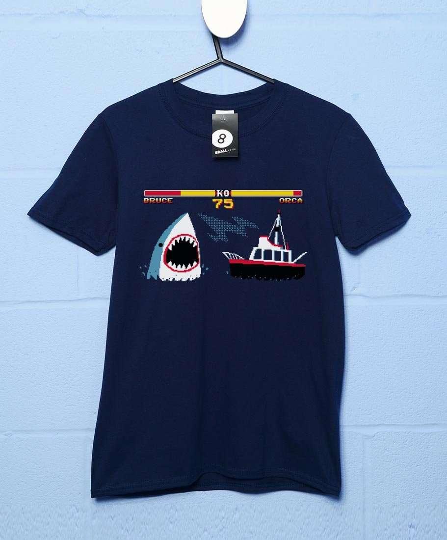 Shark Fighter 2 DinoMike Unisex T-Shirt 8Ball