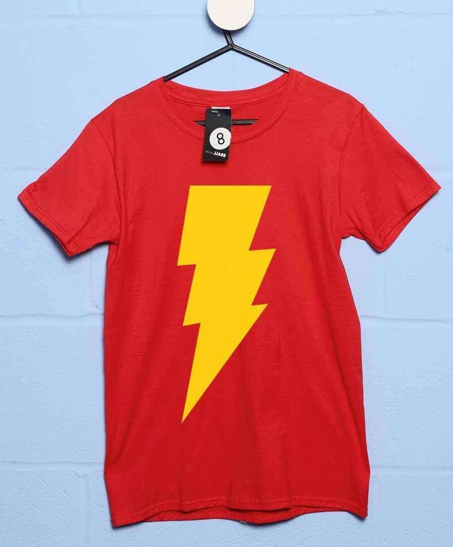 Sheldon's Lightning Bolt Graphic T-Shirt For Men 8Ball