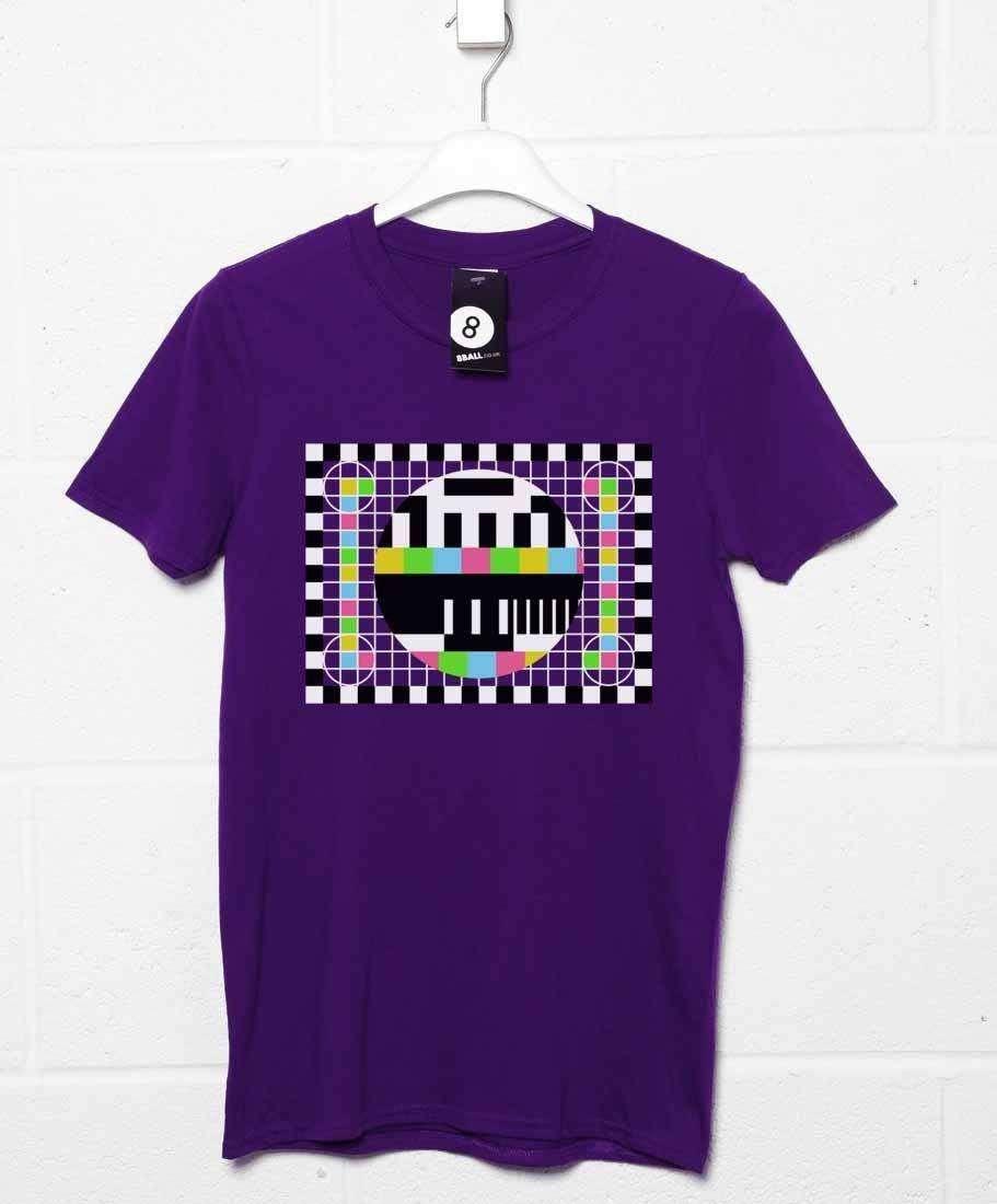 Sheldon's Test Pattern 1 T-Shirt For Men 8Ball