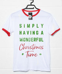 Thumbnail for Simply Having a Wonderful Christmas Time Graphic T-Shirt For Men 8Ball