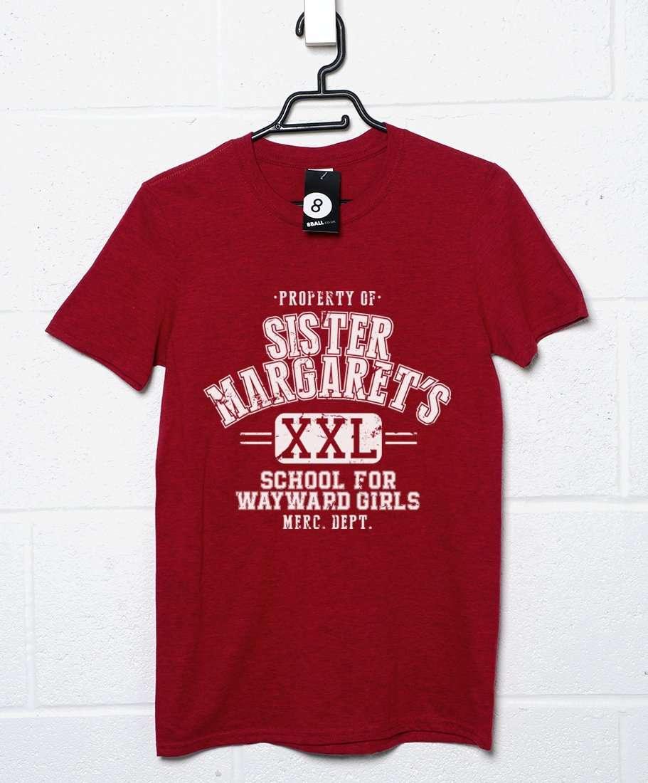 Sister Margarets College Style Graphic T-Shirt For Men 8Ball