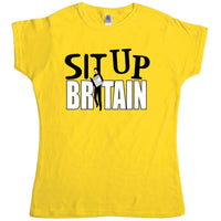 Thumbnail for Sit Up Britain Womens Fitted T-Shirt, Inspired By Bridget Jones 8Ball