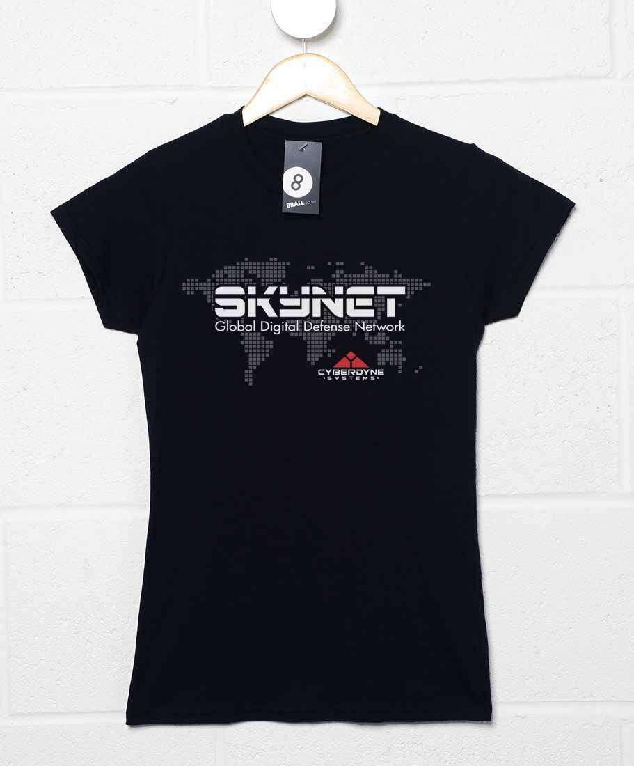 Skynet Womens Fitted T-Shirt 8Ball