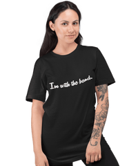 Thumbnail for Slogan I'm With The Band Unisex Mens T-Shirt 8Ball