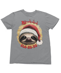Thumbnail for Sloth Ho Ho Ho Christmas Unisex Unisex T-Shirt 8Ball