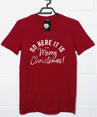 Thumbnail for So Here it is Merry Christmas Unisex T-Shirt For Men And Women 8Ball