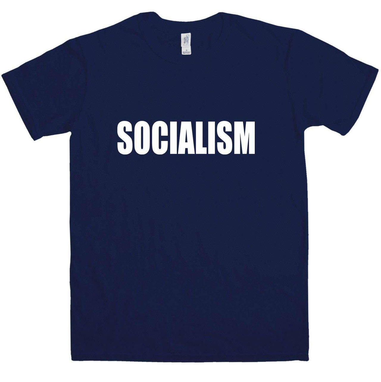 Socialism Mens T-Shirt As Worn By Tom Rowlands 8Ball