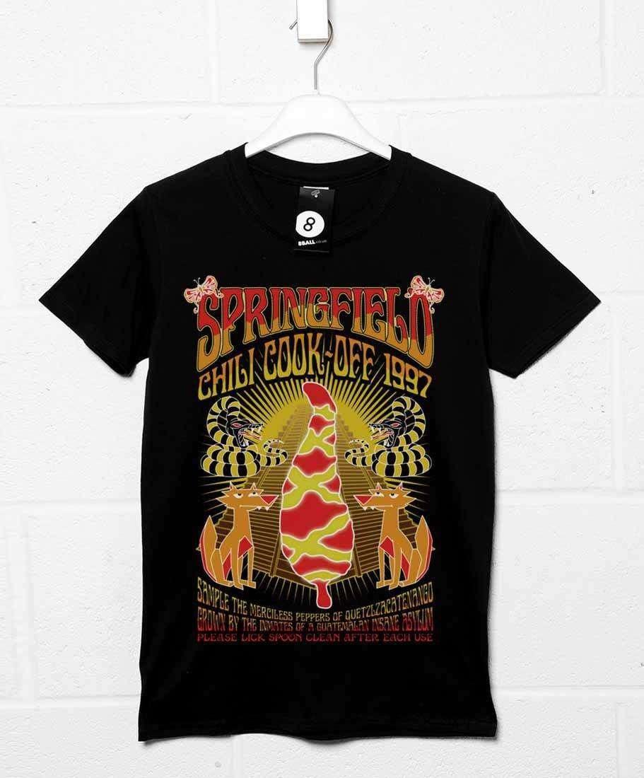 Springfield Chili Cook Off Unisex T-Shirt 8Ball