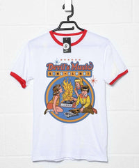 Thumbnail for Steven Rhodes Devil's Music Ringer Mens T-Shirt 8Ball