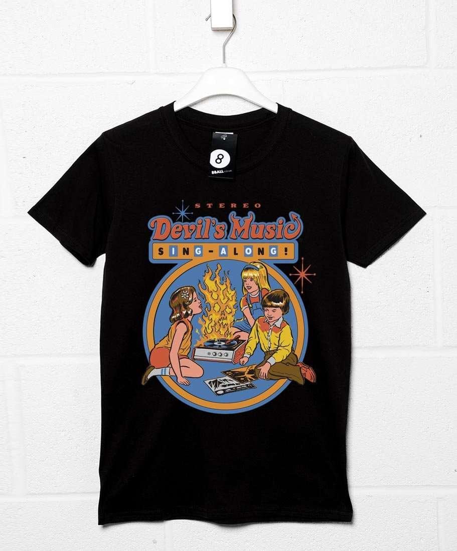 Steven Rhodes Devil's Music Unisex T-Shirt For Men And Women 8Ball
