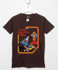 Thumbnail for Steven Rhodes Let's Sacrifice Toby Mens Graphic T-Shirt 8Ball