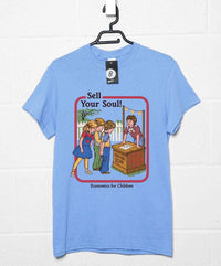 Thumbnail for Steven Rhodes Sell Your Soul Mens Graphic T-Shirt 8Ball