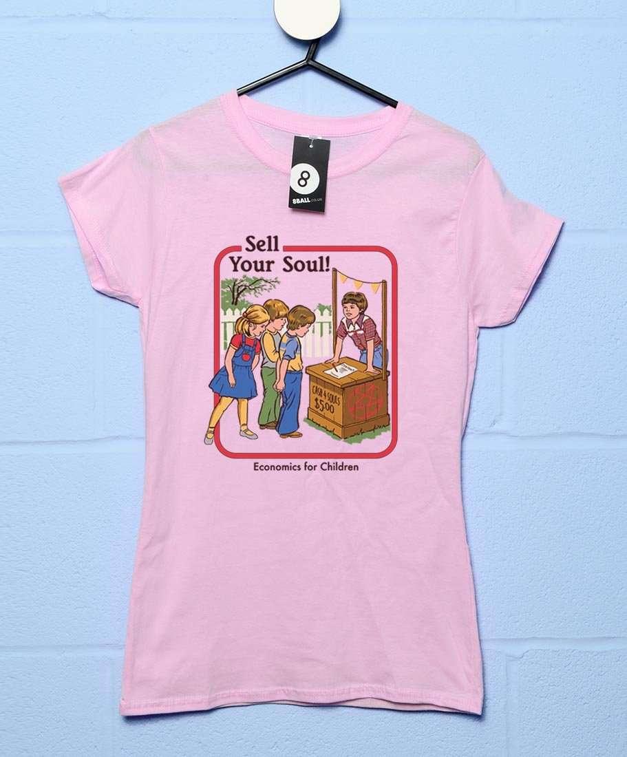 Steven Rhodes Sell Your Soul Womens Style T-Shirt 8Ball