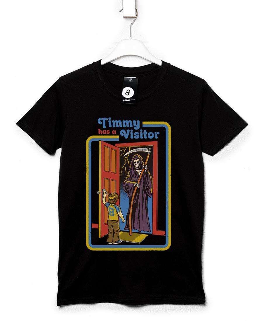 Steven Rhodes Timmy Has A Visitor Graphic T-Shirt For Men 8Ball