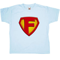 Thumbnail for Super Hero F Kids Graphic T-Shirt 8Ball