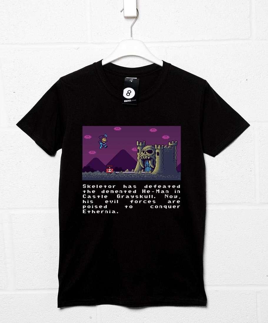 Super Skeletor World Mens Graphic T-Shirt 8Ball