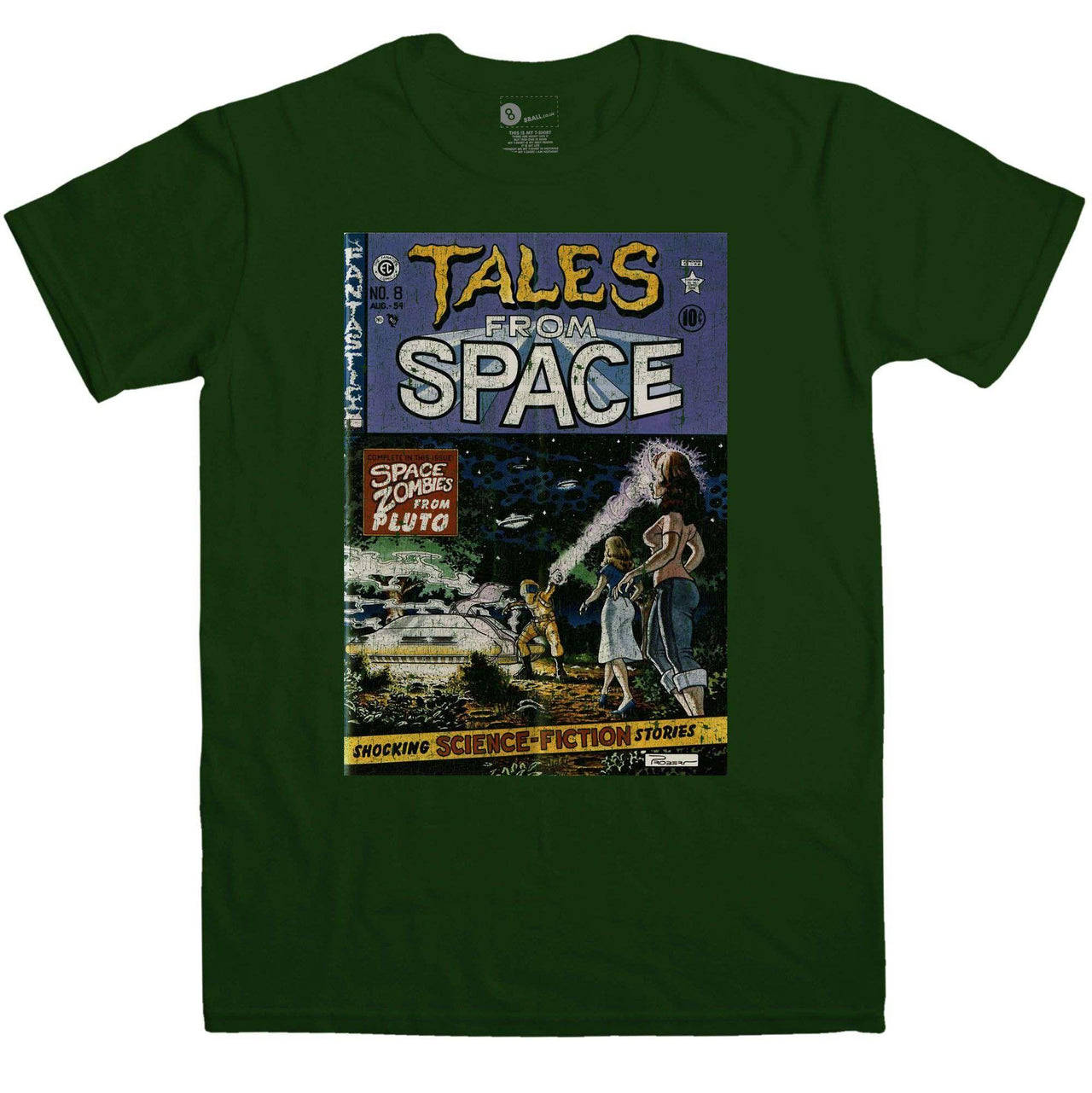 Tales From Space Comic Book Mens Graphic T-Shirt 8Ball