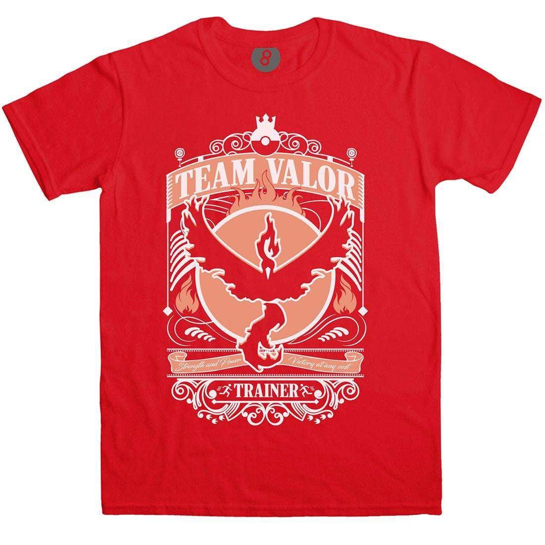 Team Valor Trainer Mens T-Shirt 8Ball