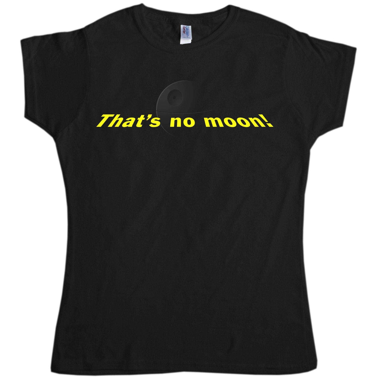 That's No Moon Womens T-Shirt 8Ball