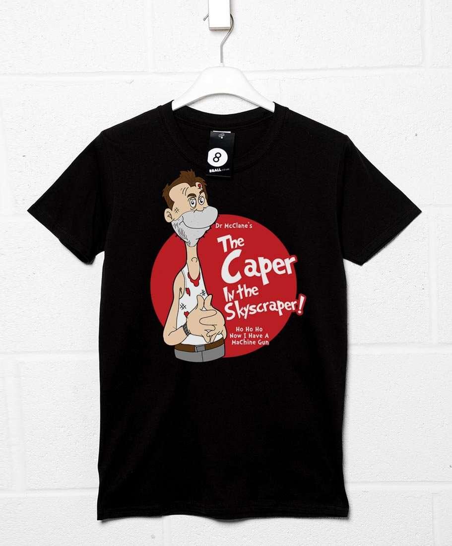 The Caper in the Skyscraper Mens Graphic T-Shirt 8Ball