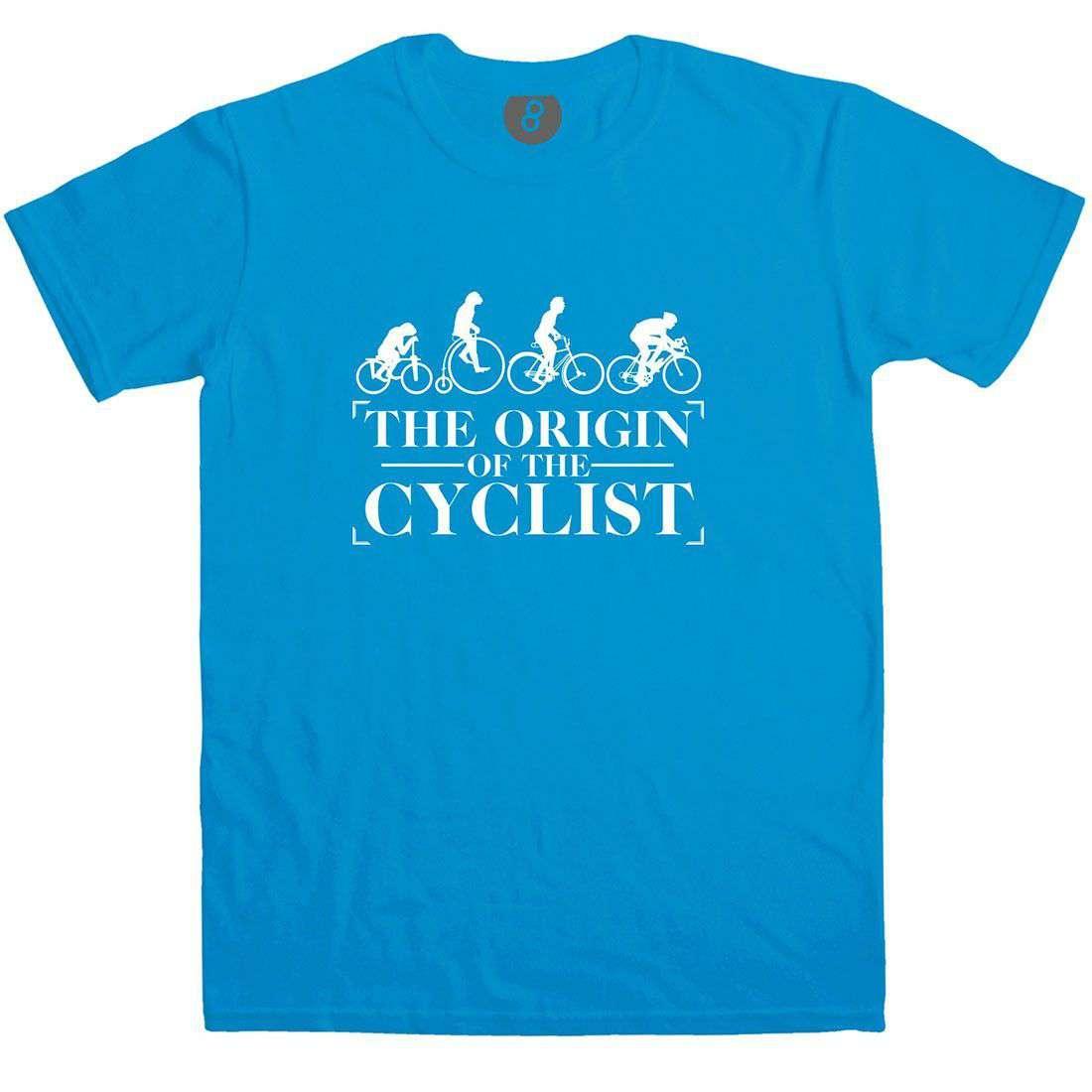 The Origin of the Cyclist Unisex T-Shirt 8Ball