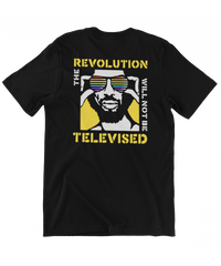 Thumbnail for The Revolution Will Not Be Televised Unisex Graphic T-Shirt For Men 8Ball