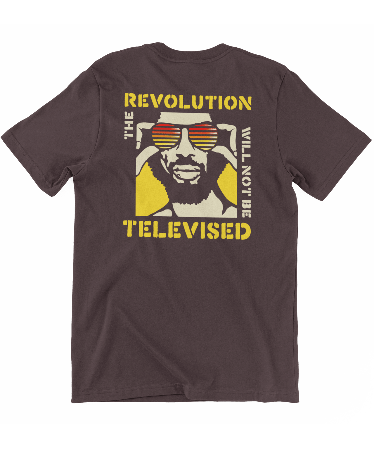 The Revolution Will Not Be Televised Unisex Graphic T-Shirt For Men 8Ball