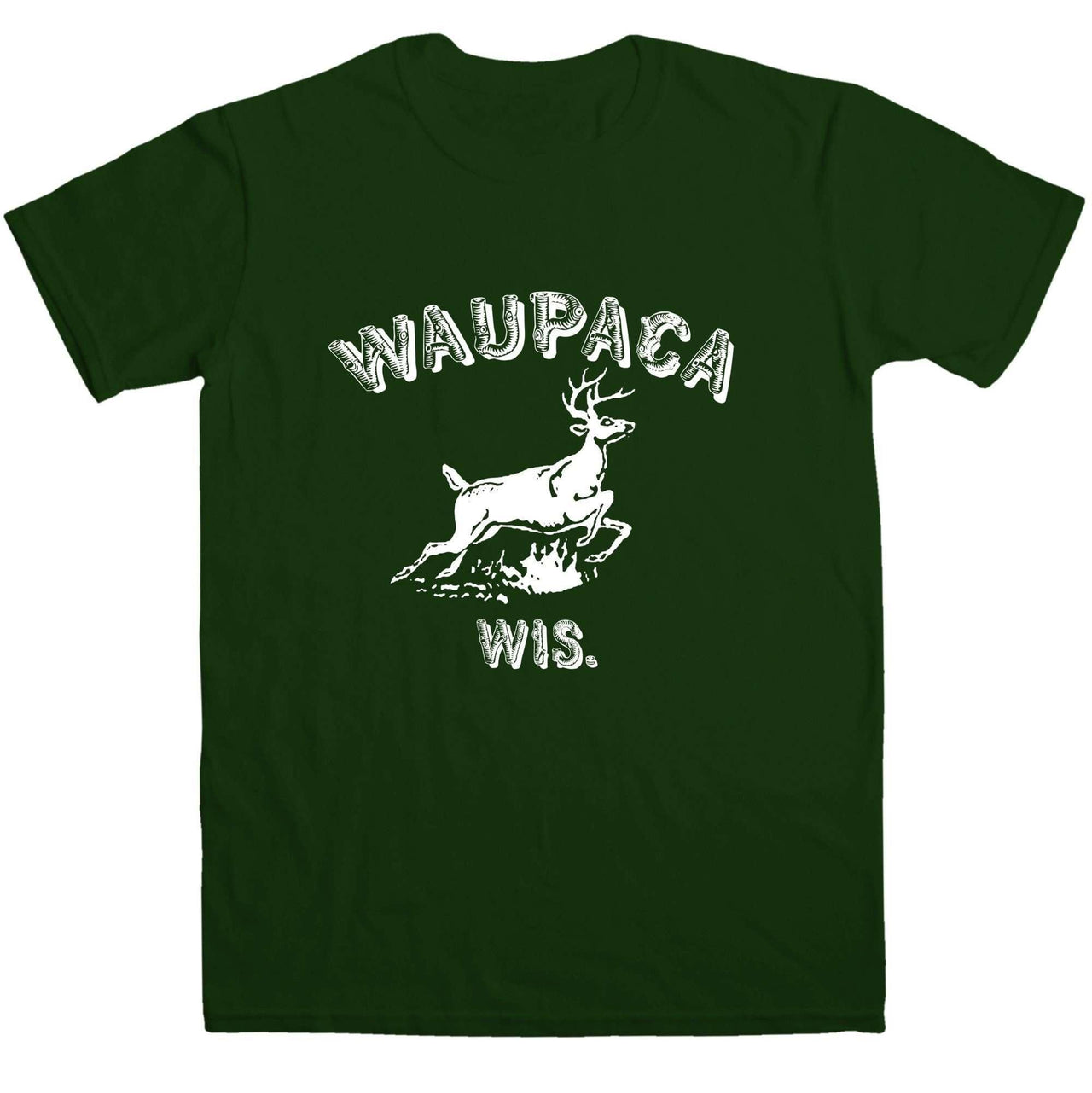 The Waupaca Wis Unisex T-Shirt, Inspired By Stranger Things 8Ball