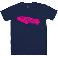 Thumbnail for The World Is Yours Graphic T-Shirt For Men 8Ball