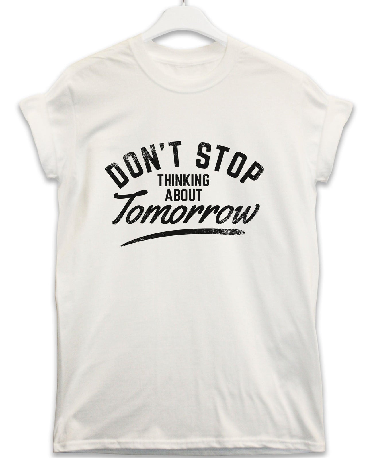 Thinking About Tomorrow Lyric Quote T-Shirt For Men 8Ball