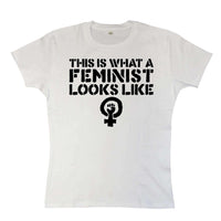 Thumbnail for This Is What A Feminist Looks Like Womens Fitted T-Shirt 8Ball