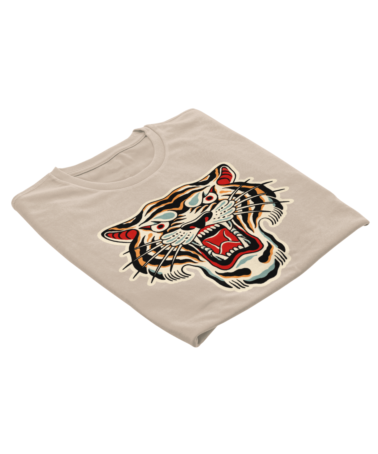 Tiger Tattoo Design Adult Unisex Unisex T-Shirt For Men And Women 8Ball