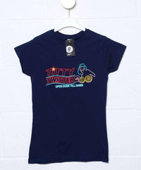 Thumbnail for Titty Twister Womens Fitted T-Shirt 8Ball