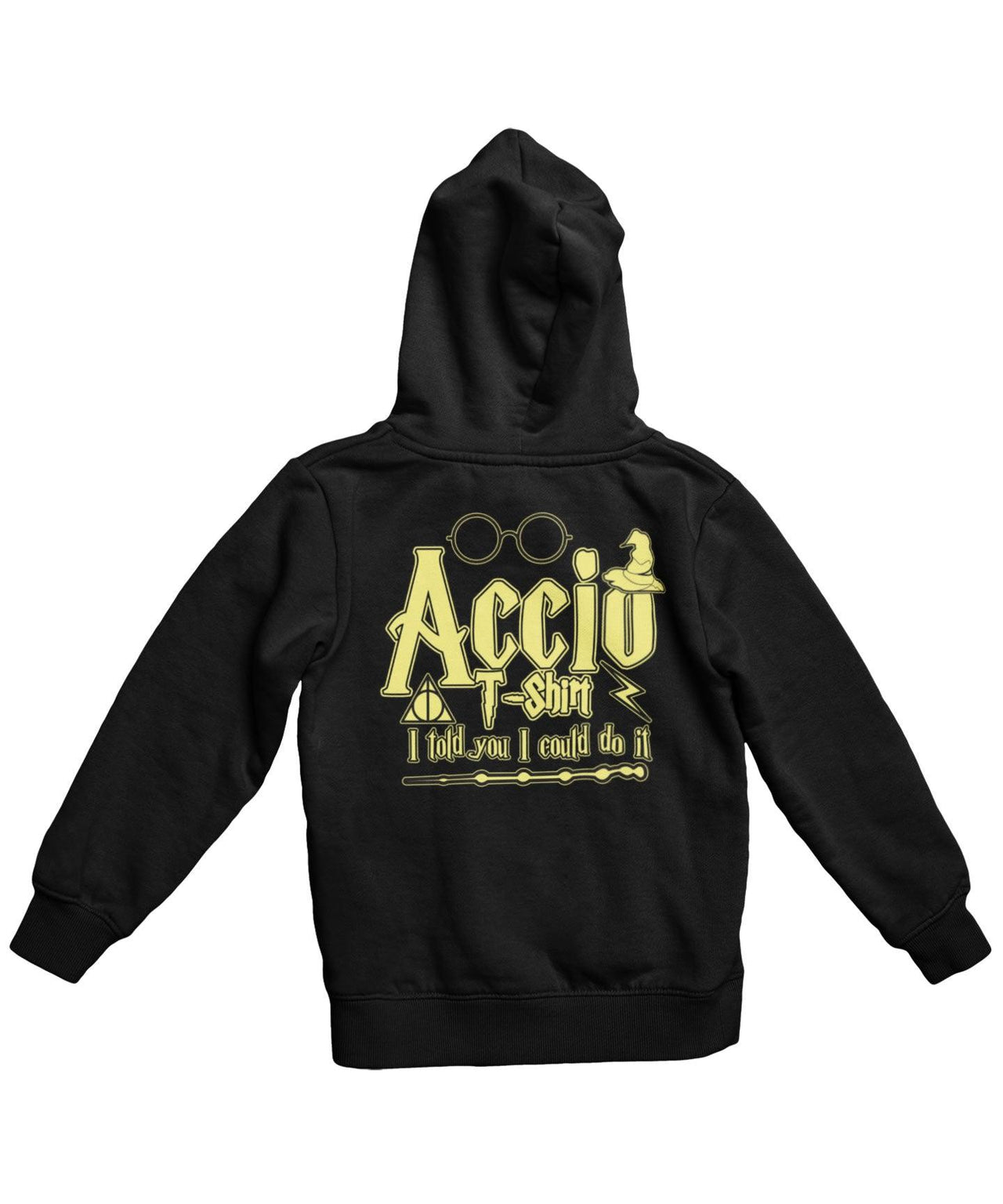Top Notchy Accio Back Printed Unisex Hoodie 8Ball