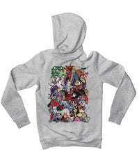 Thumbnail for Top Notchy Bad To The Bone Back Printed Graphic Hoodie 8Ball